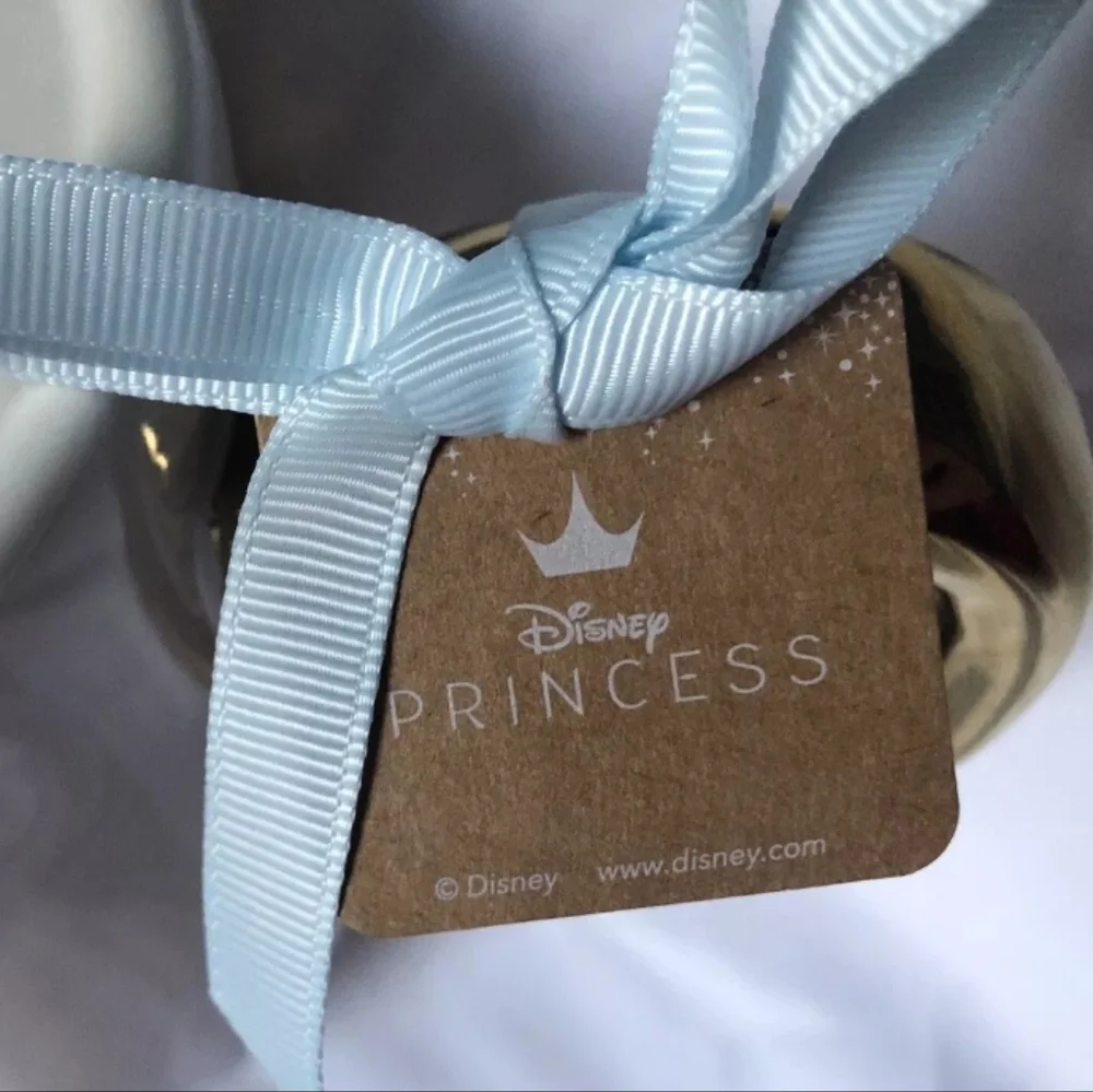 Rae Dunn Disney Cinderella Teapot Blue Lid with Gold Handle - Picture 7 of 9